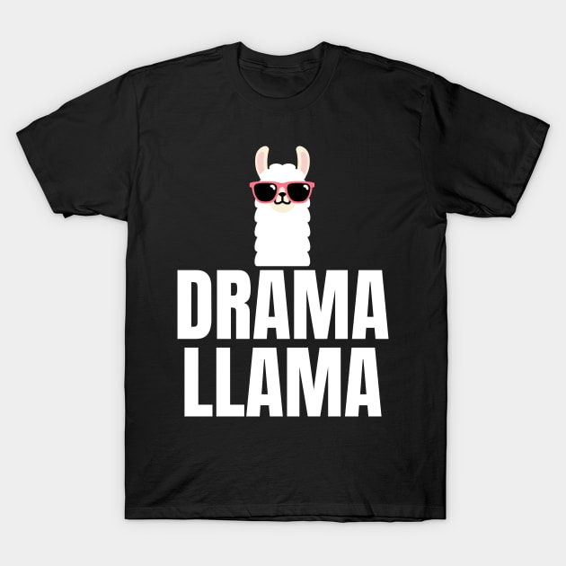 Drama Llama T-Shirt by Spatski